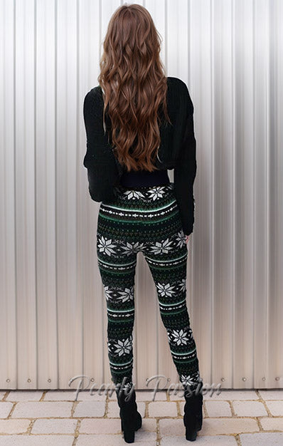 Cosy Warm Knitted Leggings