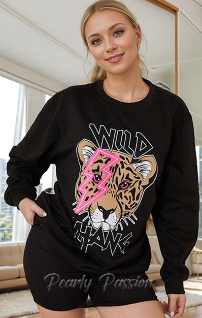 WILD THANG Sweatshirt Beige