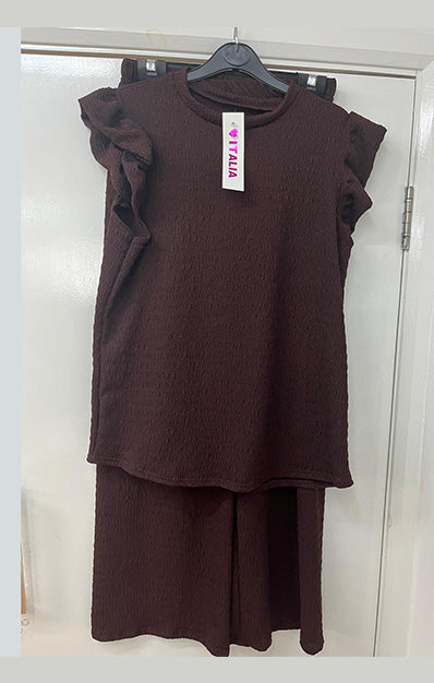 Super Soft Pop Corn Loungewear Camel