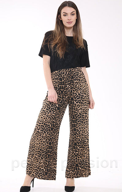 Leopard Animal Print Trouser