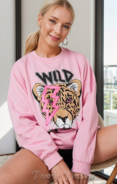 WILD THANG Sweatshirt Beige