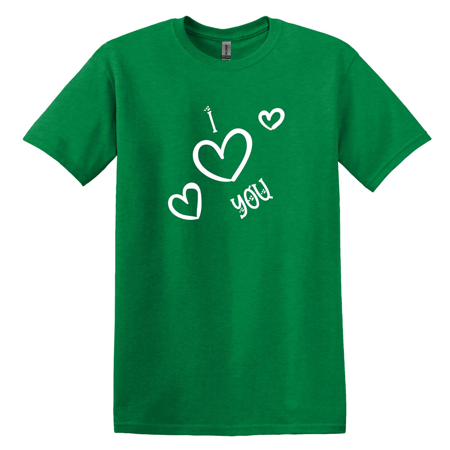 Valentine Day TShirt - Express Your Love with Valentine Day Gift I Love You Casual Summer T-Shirt Tops - 100% Cotton T Shirts