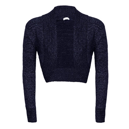 Knitted Lurex Shrug