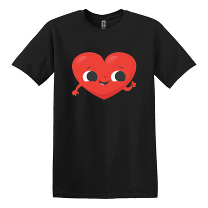 Valentine T Shirt Designs - Heart Designs - Lovejoy Tshirt Design Gift For Her -  Love  Tshirt For Women - 100% Cotton Casual Summer Top