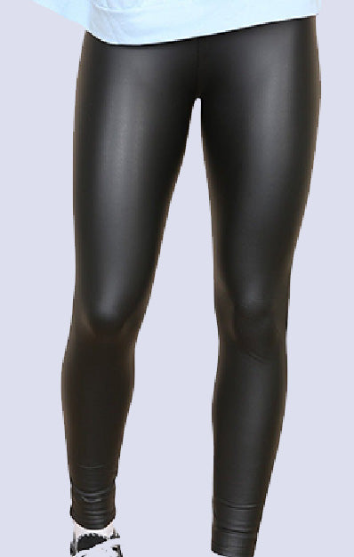 Wet Look Faux Leather Legging