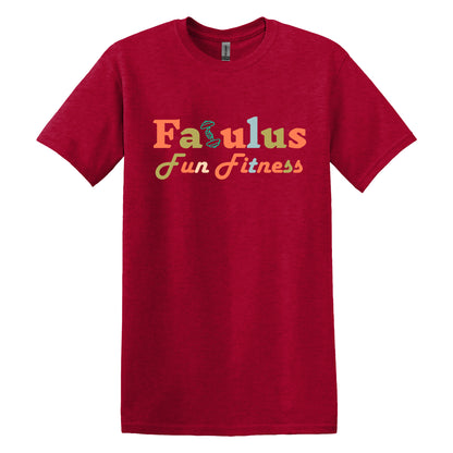 Fabulus Fun Fitness Tshirt Fun Gifts Clothing T Shirt - Trendy Casual Summer Fashion - Clothes For Women