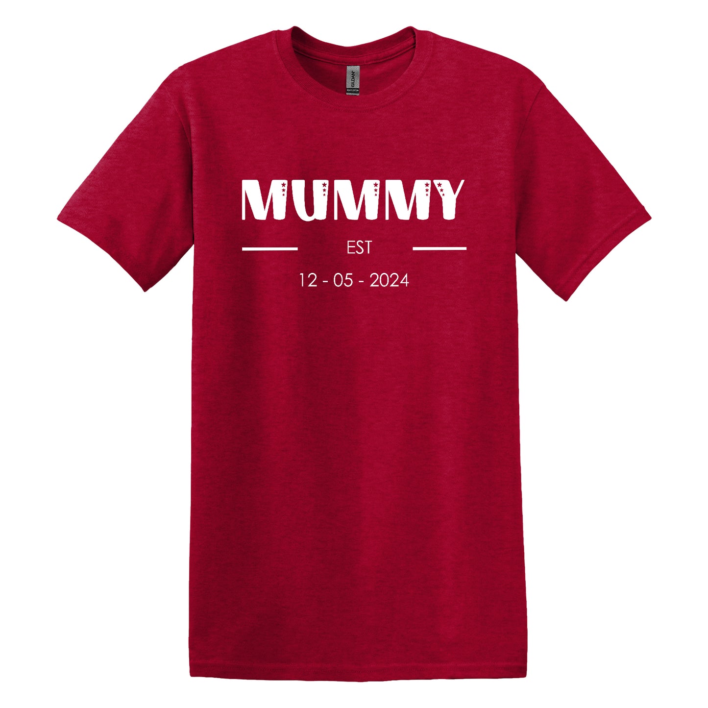 Mothers Day Tshirt - Personalized Mum T Shirts - Gift for Mum - Gift for Her - New Mama Shirt T Shirts for Mums - Pure Cotton