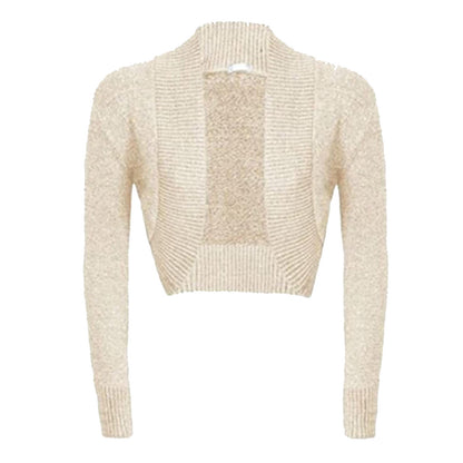 Knitted Lurex Shrug