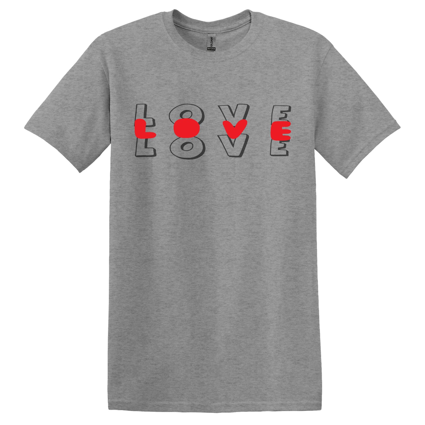 Valentine T Shirt Designs - Heart Designs - Lovejoy Tshirt Design Gift For Her -  Love Tshirt For Women - 100% Cotton Casual Summer Top