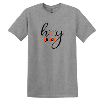 Valentine T Shirt Designs - Heart Designs - Lovejoy Tshirt Design Gift For Her - Hey Love Tshirt For Women - 100% Cotton Casual Summer Top