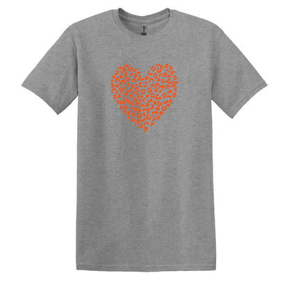 Valentine T Shirt Designs - Heart Designs - Lovejoy Tshirt Design Gift For Her - Love Tshirt For Women - 100% Cotton Casual Summer Top