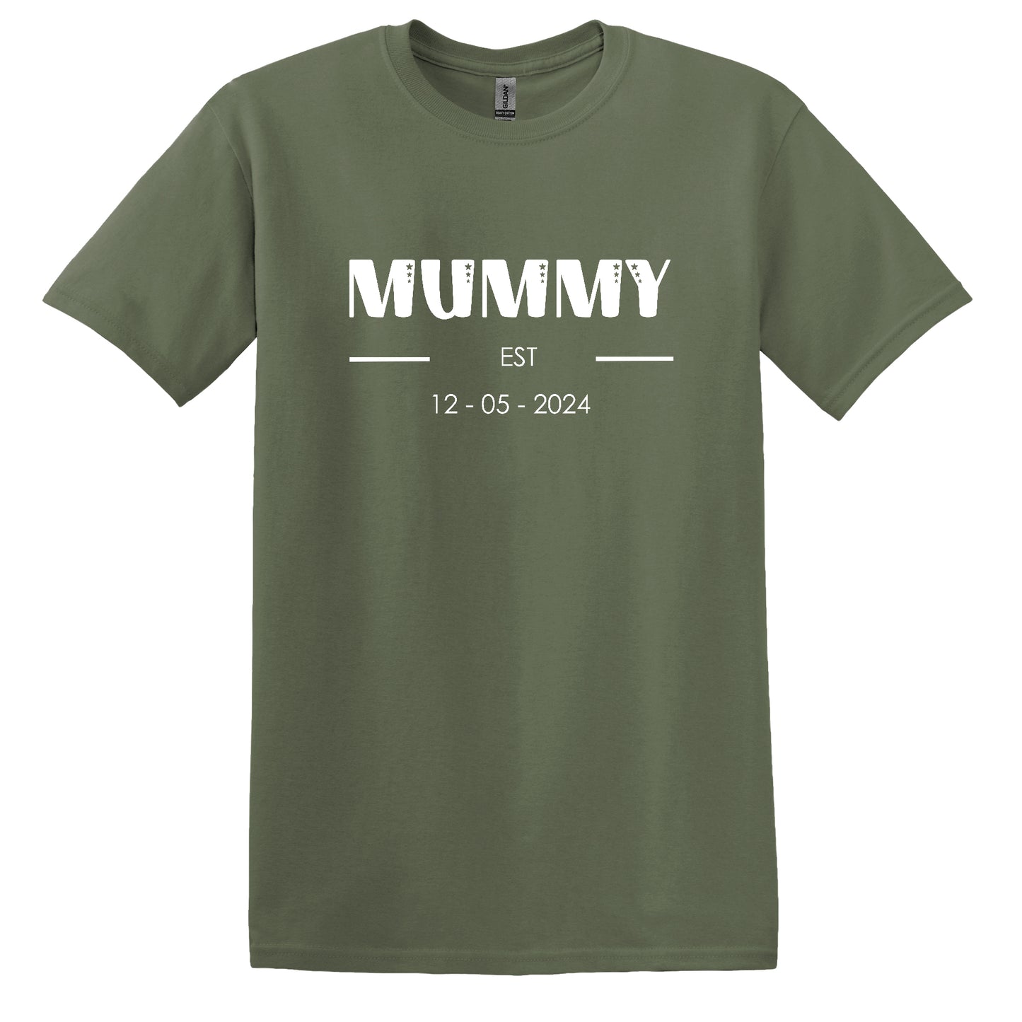 Mothers Day Tshirt - Personalized Mum T Shirts - Gift for Mum - Gift for Her - New Mama Shirt T Shirts for Mums - Pure Cotton