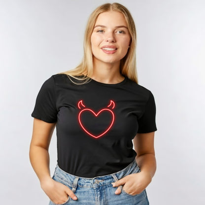 Valentine T Shirt Designs - Heart Designs - Lovejoy Tshirt Design Gift For Her -  Love  Tshirt For Women - 100% Cotton Casual Summer Top