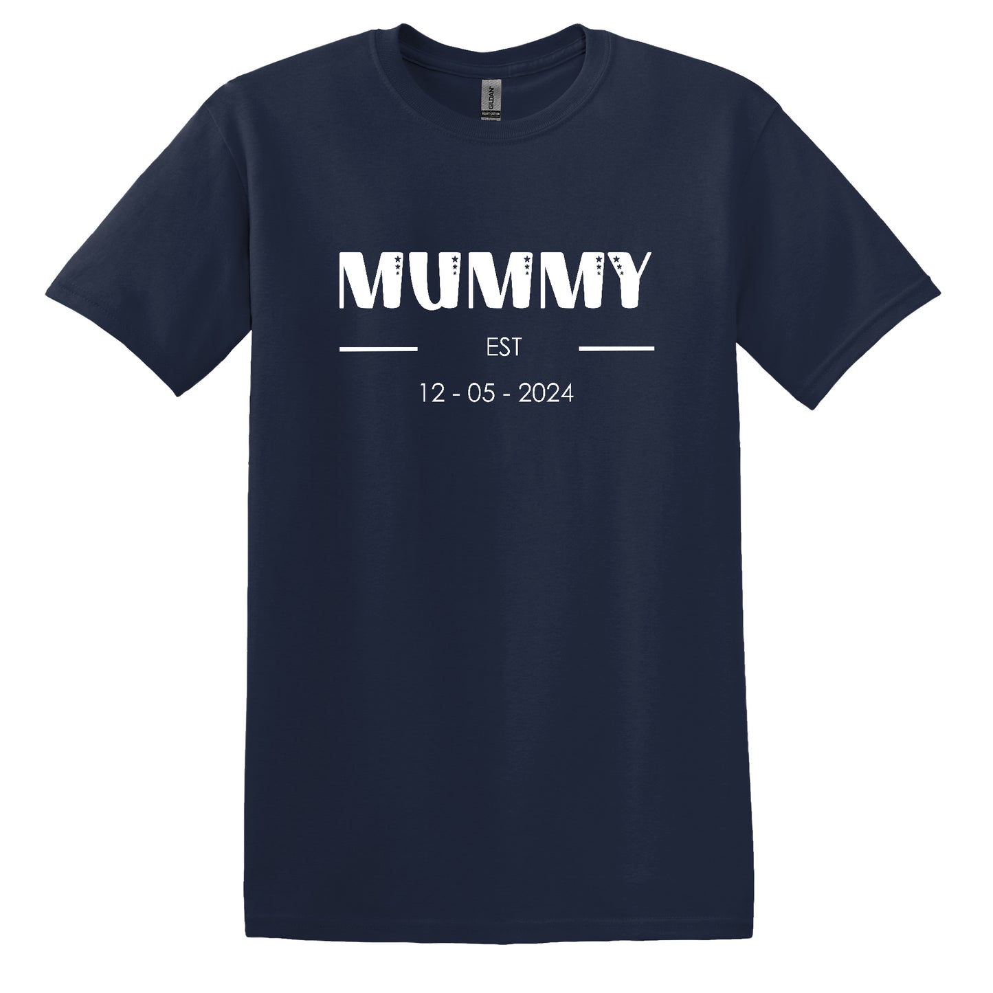 Mothers Day Tshirt - Personalized Mum T Shirts - Gift for Mum - Gift for Her - New Mama Shirt T Shirts for Mums - Pure Cotton