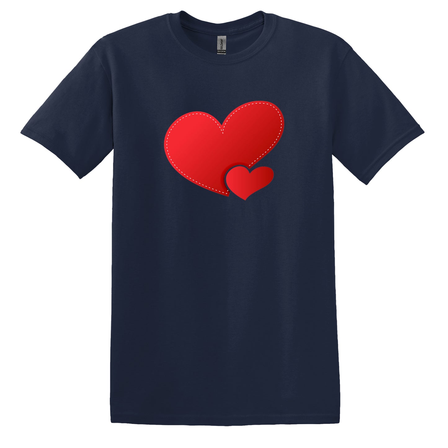 Valentine T Shirt Designs - Heart Designs - Lovejoy Tshirt Design Gift For Her -  Love  Tshirt For Women - 100% Cotton Casual Summer Top