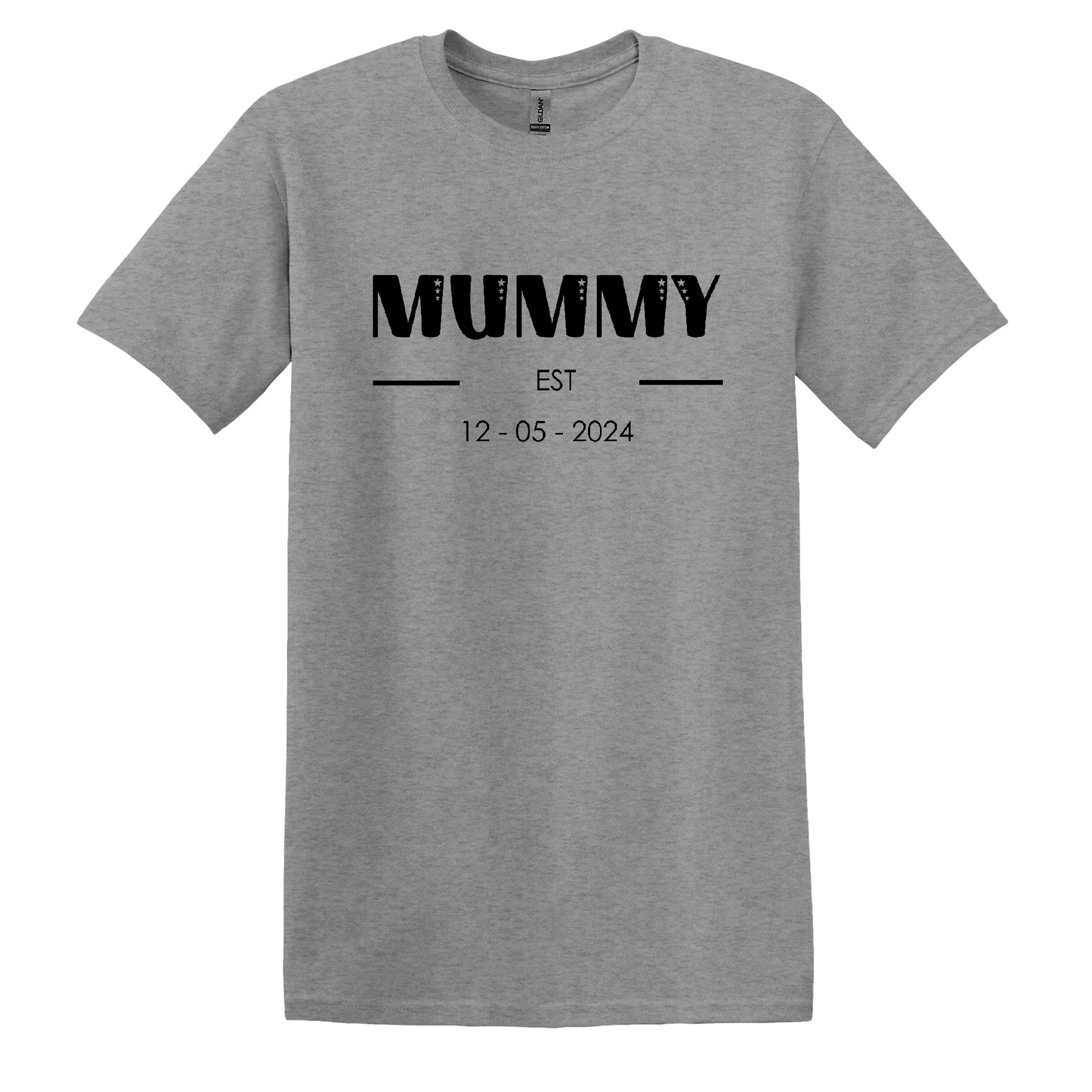 Mothers Day Tshirt - Personalized Mum T Shirts - Gift for Mum - Gift for Her - New Mama Shirt T Shirts for Mums - Pure Cotton