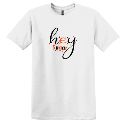 Valentine T Shirt Designs - Heart Designs - Lovejoy Tshirt Design Gift For Her - Hey Love Tshirt For Women - 100% Cotton Casual Summer Top