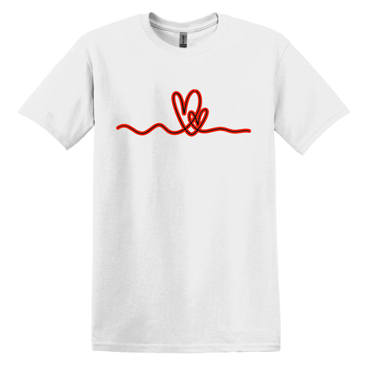 Valentine Day Shirt - Short Sleeve Casual Summer Tee T Shirt - Valentine Day Gift for Her - 100% Cotton T-Shirts for Women