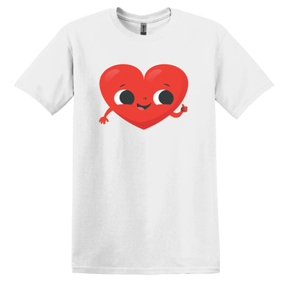 Valentine T Shirt Designs - Heart Designs - Lovejoy Tshirt Design Gift For Her -  Love  Tshirt For Women - 100% Cotton Casual Summer Top